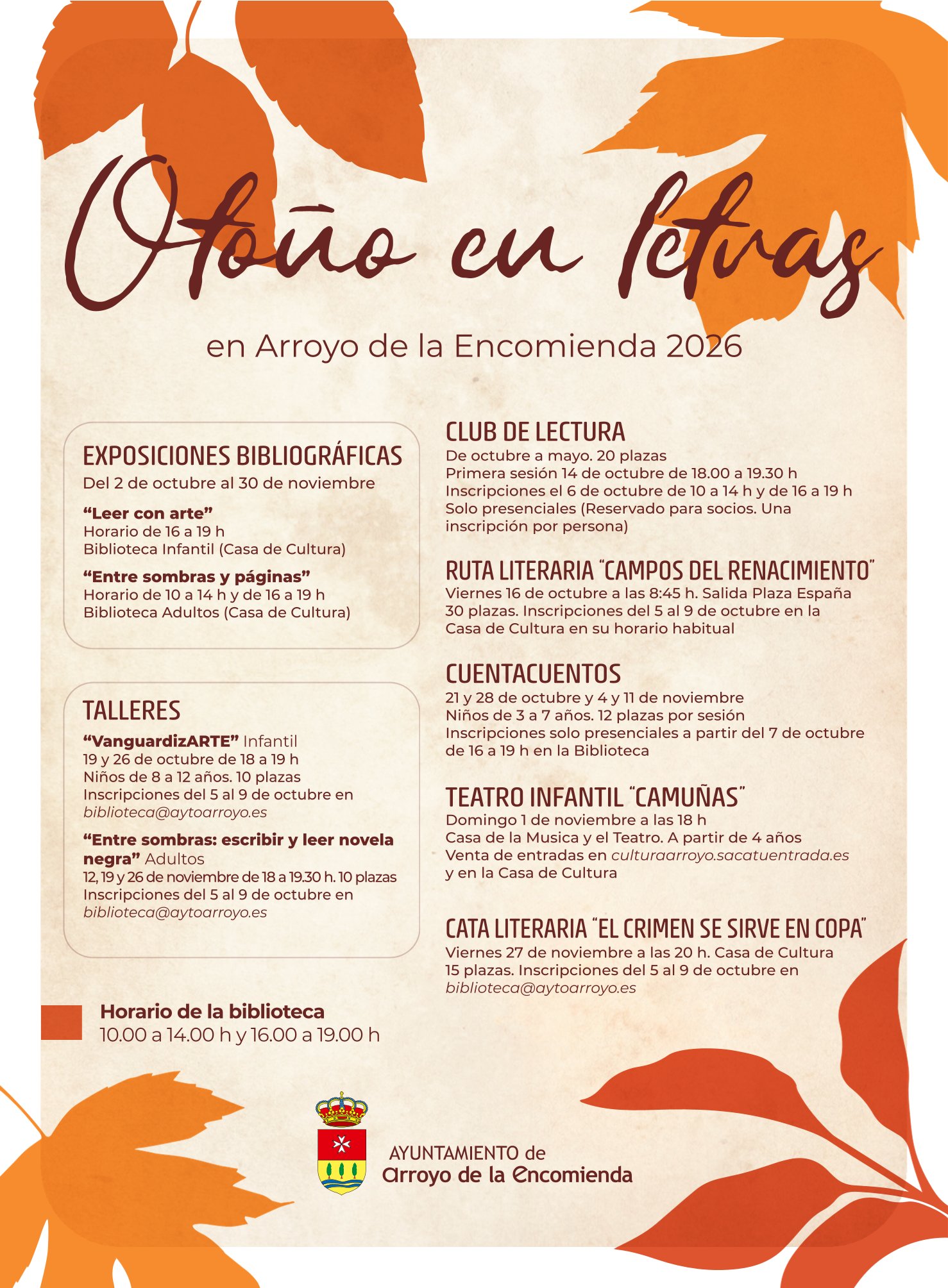 Otoño en Letras 2026