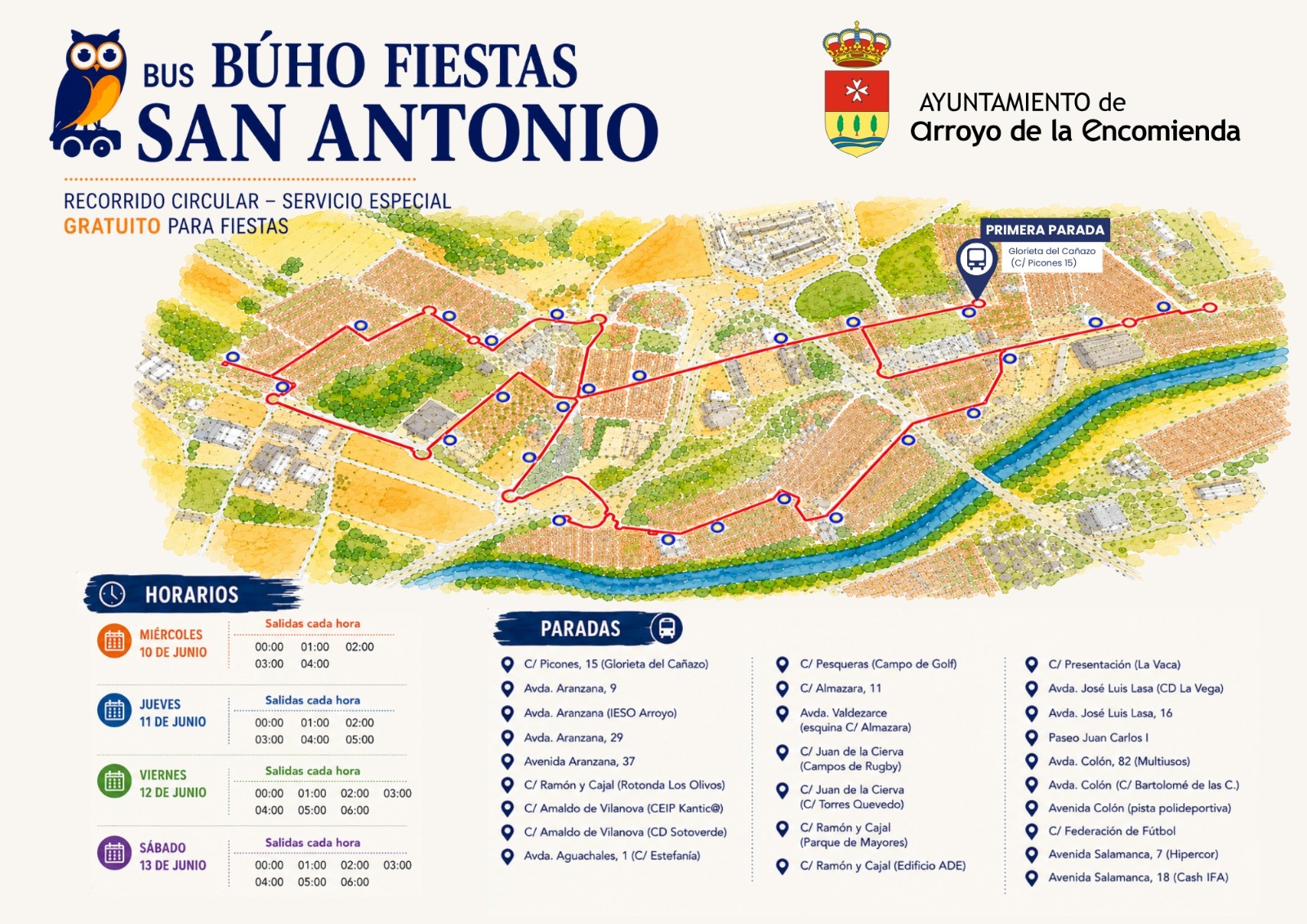 San antonio búho