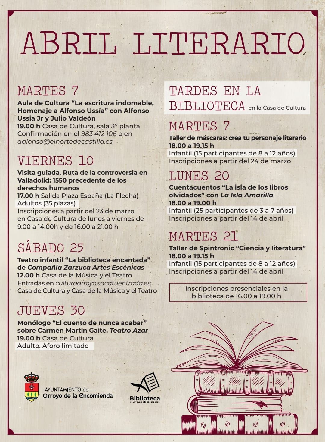 Abril literario