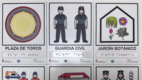 Arroyo instalará 280 pictogramas inclusivos en edificios y espacios públicos, bares y comercios.