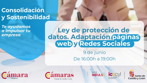 Ley de protección de datos. Adaptación páginas web y Redes Sociales