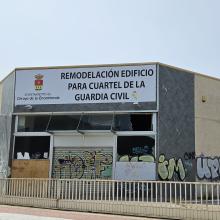Inmueble que se convertirá en el cuartel de la Guardia Civil de Arroyo.