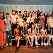 Arroyo entrega 33 becas a deportistas en modalidad individual