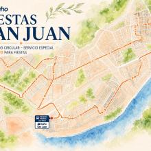 El Ayuntamiento estrenará en San Juan el Búho Fiestas, un servicio especial de autobús nocturno gratuito