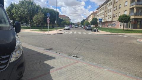 Calle Federación de Fútbol.