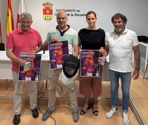 El polideportivo Antonio Garnacho acoge el sábado el Campeonato de Esgrima de Castilla y León absoluto y veteranos.