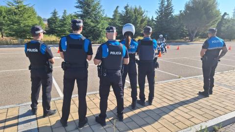 Siete agentes de Policía Local desarrollan sus prácticas en Arroyo
