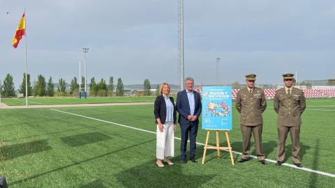 250 militares se dan cita el fin de semana en el III Campeonato Nacional de Rugby Seven del Ejército de Tierra
