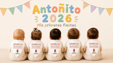 Los ‘Antoñitos’ de Arroyo darán la bienvenida a los bebés de 2026 a sus primeras fiestas