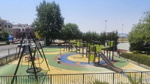 Parque de la Tirolina, en la calle Juan de la Cierva.